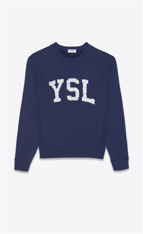 cheap ysl sweaters|YSL crewneck sweatshirt.